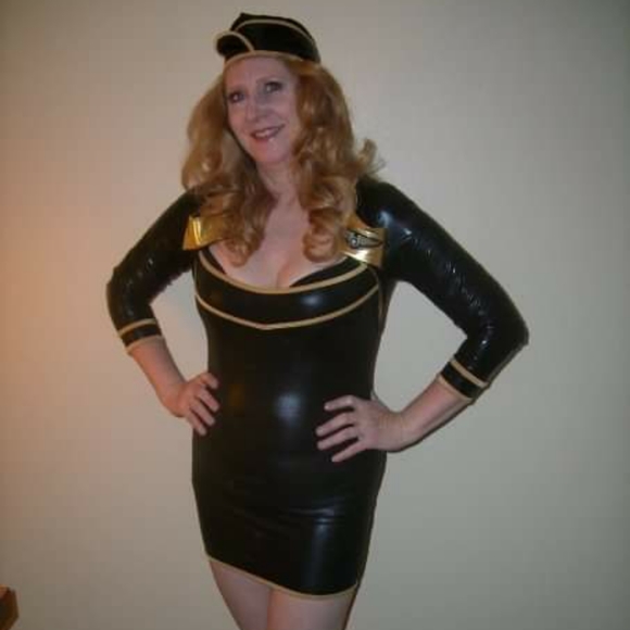 Sexy Airline Stewardess Costume - Picture 2 of 2